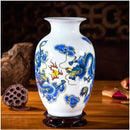 Axyaa Jingdezhen Chinese Ceramic Vase Home Decoration Palace Ornament
