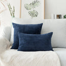 Axyaa Monochrome Velvet Cushion Cover, Soft Home Decor, Various Colors, 45x45cm, 60x60cm