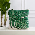 Axyaa Tropical Palm Leaf Cushion Cover 45x45cm