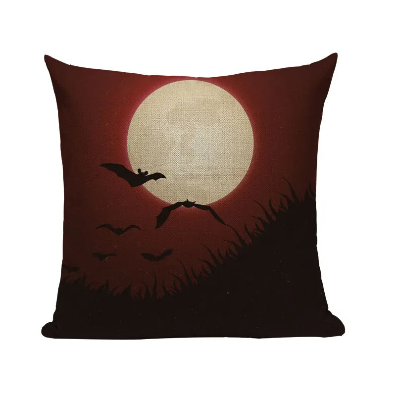Halloween Skull Masquerade Cushion Cover - Axyaa Branded Decorative Throw Pillow Cover