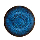 Axya™ Ceramic Steak Dish Cat Eye Blue Plate for Western Style Food & Pasta
