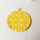 Axya™ Round Insulation Cotton Table Mat - Hot Pot Coaster & Kitchen Potholder