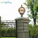 Axyaa Vintage Outdoor Pillar Lamp: Enhance Your Garden with Stylish Illumination