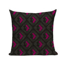 Axyaa Geometric Wave Dots Line Spring Cushion Cover - Black White - Custom Home Decor Pillow Cover