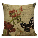 Axyaa Nordic Animal Plant Decorative Pillow Case Covers for Sofa