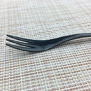 Axyaa Stainless Steel Mini Cake Fork Set - 4 Piece Forks for Dessert, Salad, Fruit