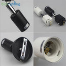 Axyaa Minimalist E27 Track Light with Adjustable Direction in Ceiling Mounted Fixture