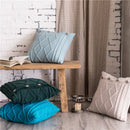 Axyaa Double Cable Knit Diamond Pillow Cover Set