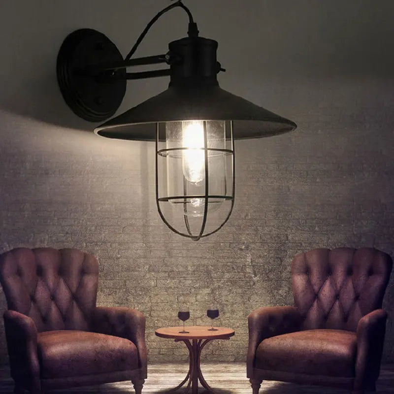 Axyaa Loft Industrial Wall Lamp for Home or Cafe