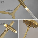 Axyaa Staircase Chandelier: Modern Design for Hotel Villas, 110v - 220v