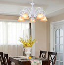 Axyaa Classic Iron Chandelier E27 Led Ceiling Light - European Traditional Fixture