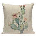 Axyaa Boho Kilim Leaf Cushion Cover - Retro Middle Eastern Style Home Decor
