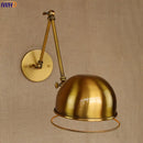 Axyaa Vintage Industrial Wall Sconce Long Arm Lamp retro rustic lighting
