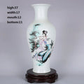 Axyaa Modern Ceramic Vases Pottery Decoration for Home Living Room Flower Arrangement