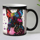 Pop Dogs Heat Reveal Mug, Color Changing Tea Cup, Magic Beer Mugs - Axyaa Brand