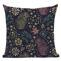 Axyaa Boho Kilim Leaf Cushion Cover - Retro Middle Eastern Style Home Decor