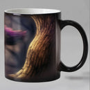Axyaa Smile Cat Color Changing Coffee Mug, 11oz - Perfect Christmas Gift