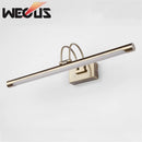 Axyaa Brushed Bronze LED Vanity Light for Europe Bathroom Fixture