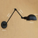 Axyaa Retro Vintage Wall Lamp Industrial Style LED Sconce Rustic Applique
