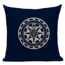 Nautical Anchor Throw Pillow Cover - Axyaa Branded Home Decor Collection