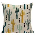Axyaa Geometric Cushion Covers - Monkey Horse Print, Custom Home Décor, Throw Pillows