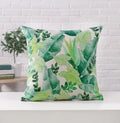 Axyaa Tropical Palm Leaf Cushion Cover 45x45cm