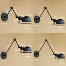 Axyaa Industrial Vintage Swing Arm Wall Sconce
