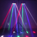 Axyaa Mini LED Moving Head Light 8x6W RGBW DMX Disco Stage Lighting