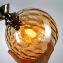 Axyaa Nordic Glass Vintage LED Pendant Lamp - Indoor Lighting Fixture