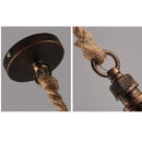 Axyaa Vintage Loft Pipe Pendant Chandelier