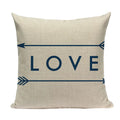 Axyaa Geometric Deer Pillow Cover - Nordic Home Decoration 45X45Cm