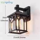 Axyaa LED Wall Sconces for Outdoor Lighting & Art Decor