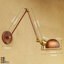 Axyaa Industrial Vintage Swing Arm Wall Sconce