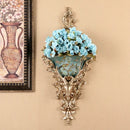 Luxury Palace Wall Hanging Resin Vase Home Decoration by Axyaa