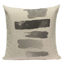 Axyaa Striped Geometric Cushion Cover 45x45cm in Black, Blue
