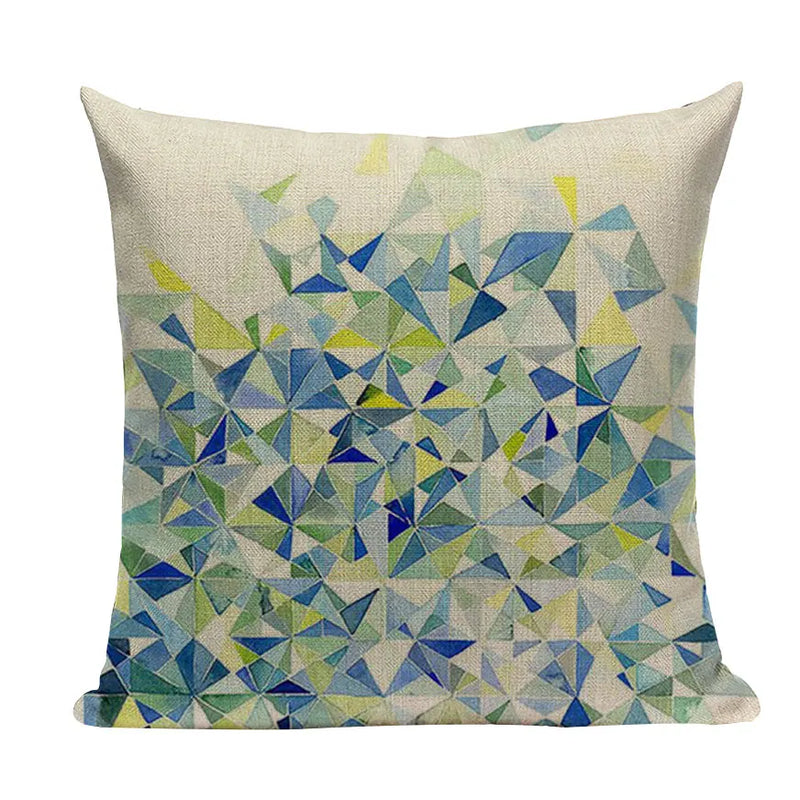 Axyaa Geometric Pillowcases: Nordic Design for Home Decor