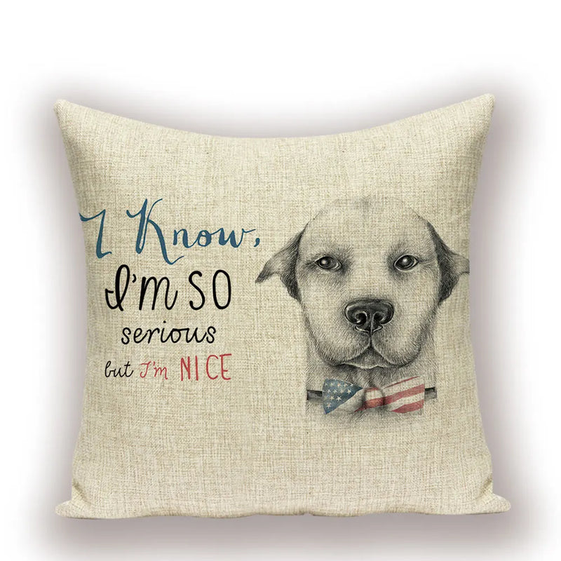 Axyaa Cartoon Cushion Cover 45x45cm - High Quality Pillowcase for Living Room