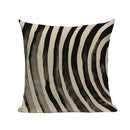 Axyaa Geometric Wave Dots Line Spring Cushion Cover - Black White - Custom Home Decor Pillow Cover
