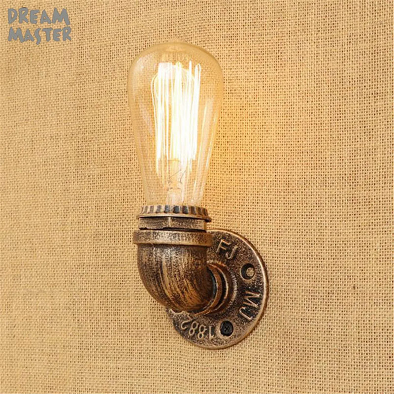 Axyaa Nordic Staris Wall Lamp Mini Edison Bulb Indoor Lighting