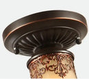 Axyaa Vintage LED Ceiling Light Fixture for Home Living Room Illumination