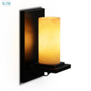 Axyaa Vintage Marble Wall Lamps: Industrial Iron Stone LED Lighting for Home Cafe Restaurant