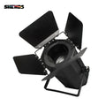 Axyaa 200W COB Zoom LED Par Lights with Barn Doors - Warm+Cool White for Stage DJ