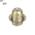 Axyaa Vintage E27 Lamp Holder Industrial Edison Bulb Socket	Base Lampholder