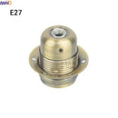 Axyaa Vintage E27 Lamp Holder Industrial Edison Bulb Socket	Base Lampholder