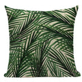 Axyaa Tree Green Cushion Cover: Green Decorative Flower Sofa Car Pillow