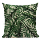 Axyaa Tree Green Cushion Cover: Green Decorative Flower Sofa Car Pillow