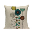 Axyaa Cartoon Plant Sofa Pillowcase - Multicolor Home Decoration