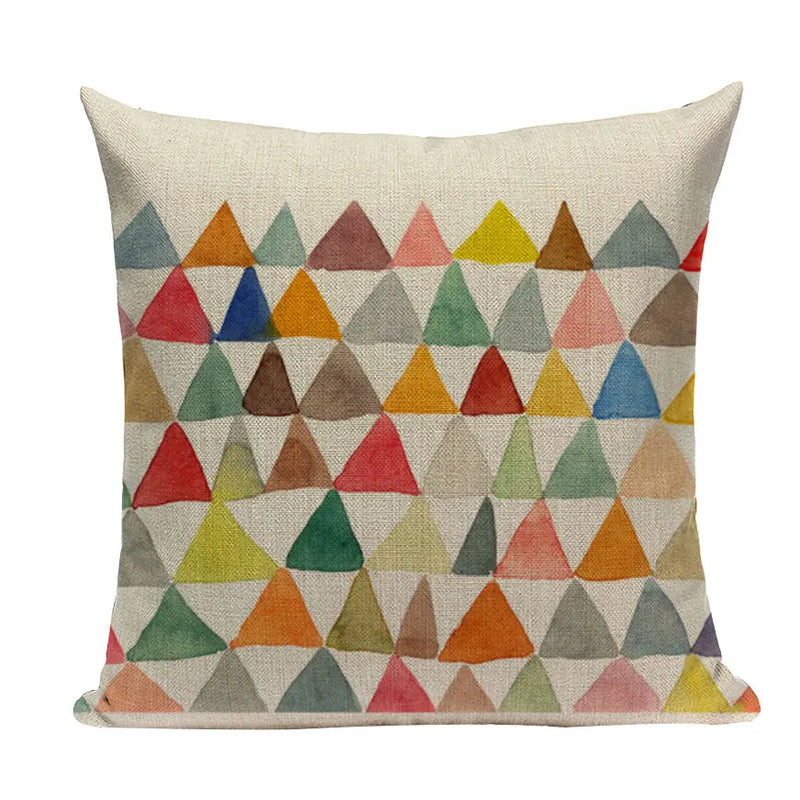 Axyaa Geometric Pillowcases: Nordic Design for Home Decor