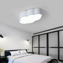 Axyaa LED Cloud Kids Room Ceiling Light - White Blue Red Yellow Fixtures