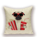 Axyaa Cartoon Cushion Cover 45x45cm - High Quality Pillowcase for Living Room
